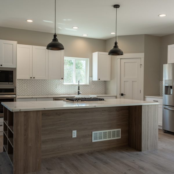 Real Estate. Home interior. Empty house for sale.